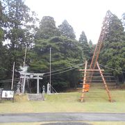 根岬梯子虎舞の祭礼が有名な由緒ある神社