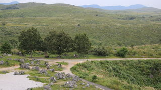 カルスト台地を一望出来ます