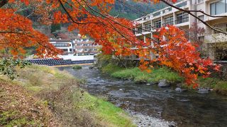 湯治が主体なのか、ひなびた雰囲気がいいです。