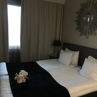 ぬいぐるみがかわいい。フロントで買えます。