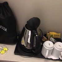 ポットがあるのは嬉しい