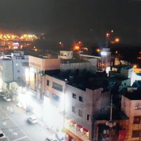 部屋から見た釜山の夜景