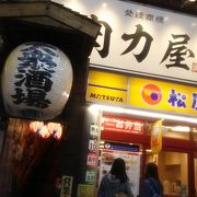 川崎の商店街の中にある焼肉のお店