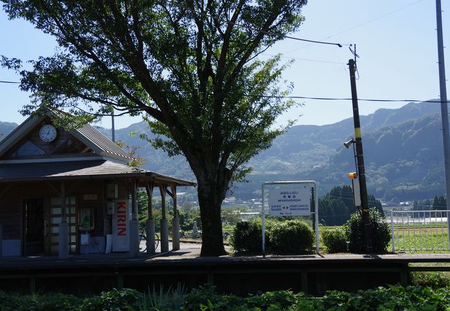 のどかな無人駅