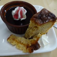 デザート付きでした