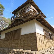 期間限定の仮設櫓