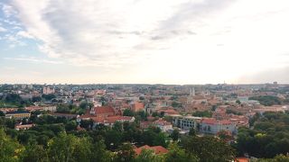 ゲディミナスの塔よりも見晴らしが良い