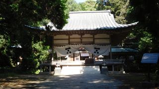 萩城跡（指月公園）にある神社