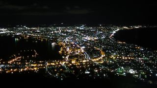昔と変わらず夜景はきれいでした