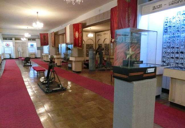 ゴリにある小さな戦争博物館