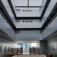 ロビー階の吹き抜け