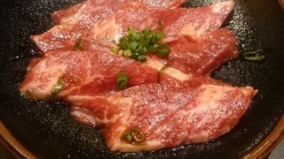 焼肉で一杯