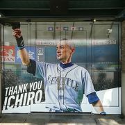 イチローが愛されていることが実感できる場所