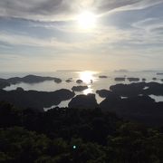 夕焼けが綺麗でした