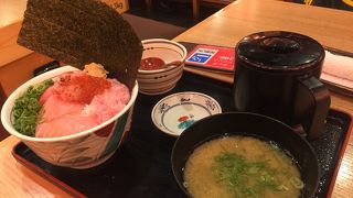 鮪たたきのドカ盛り店長！