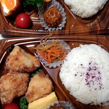 購入したお弁当