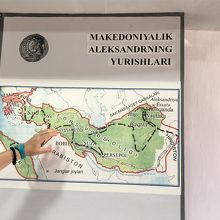 アレクサンダー大王の通った道