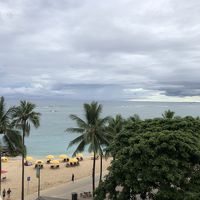 オーシャンビューのお部屋のラナイから