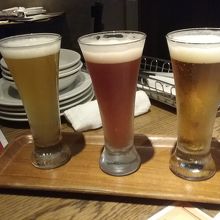 ビール飲み比べ  1200円