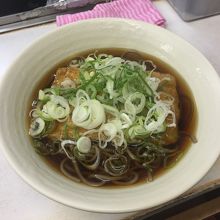 きつね蕎麦
