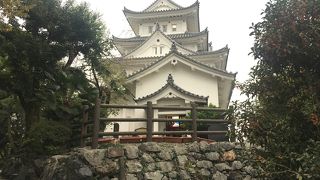 市街地に残る城