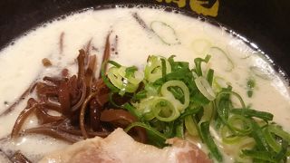 とんこつラーメンが食べた