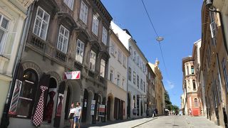 聖マルコ教会へ続く道