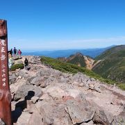 手軽に山頂風景を楽しめる