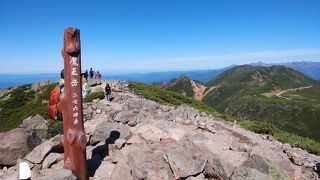 手軽に山頂風景を楽しめる