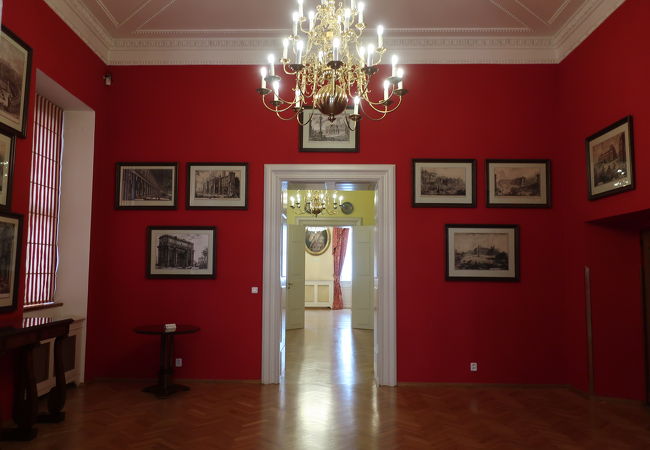 プラハ城内の美術館