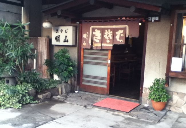 甲府駅南側の蕎麦屋さん