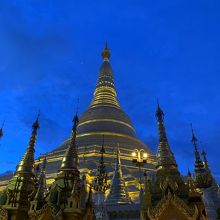 あっという間に日が落ちた。夜に映える。