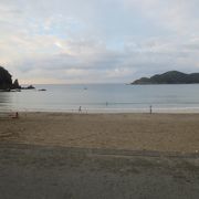 天気の良い日は沖に神子元島もみれます