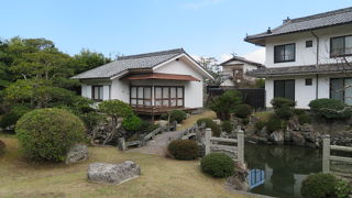 庭が美しいです