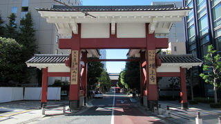 かつての広大な境内を実感