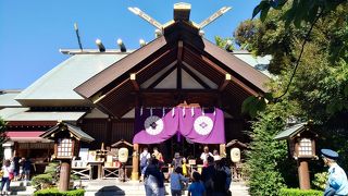 結婚式をしていました