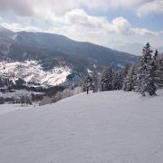 温泉宿とスキー場