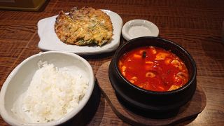 SOGOの上の韓国料理やさん