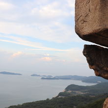 重岩からの眺望