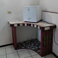 エアコンやミニ冷蔵庫もある