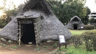 ショッピングモールの隣に