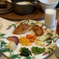 朝食ビュッフェ