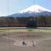 公園内の野球場はアメトーーク!の高校野球芸人でも紹介されました。