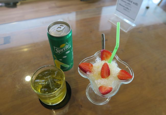 歴史博物館横にあるカフェ