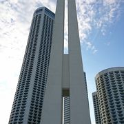 慰霊碑のある公園