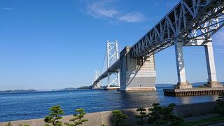 瀬戸大橋のたもとにある公園