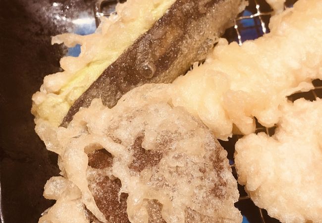 リーズナブルに天ぷらが食べられます