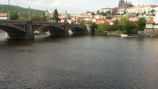 カレル橋北側の橋