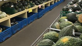 野菜や果物が豊富です