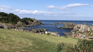 海と緑を体いっぱいに感じれます